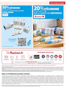 Promo Dentifrice dans le catalogue Auchan Hypermarché du moment à la page 19