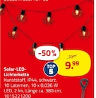 Solar-LED-Lichterkette im ROLLER Prospekt Solar-LED-Lichterkette von im aktuellen ROLLER Prospekt für 9,99 €