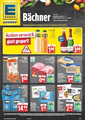 E center Supermarkt Prospekt der aktuellen Woche mit 30 Seiten, gültig von 23.02.2026 bis 28.02.2026, in Blaufelden und Umgebung Aktueller E center Supermarkt Prospekt in Blaufelden und Umgebung, "Wir lieben Lebensmittel!" mit 30 Seiten, 23.02.2026 - 28.02.2026