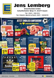 EDEKA Prospekt für Bochum mit 24 Seiten EDEKA Prospekt für Bochum: "Aktuelle Angebote", 24 Seiten, 08.06.2026 - 13.06.2026