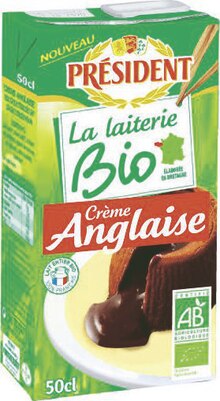 Géant Casino Limoges - Crème anglaise La laiterie Bio Promo Crème anglaise La laiterie Bio dans le catalogue Géant Casino "Sélection Bio" à Limoges