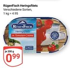 Heringsfilets Angebote von RügenFisch bei GLOBUS Erfurt für 0,99 €