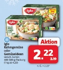 Rahmgemüse Angebote von Iglo bei Markant Nordwest Detmold für 2,22 €