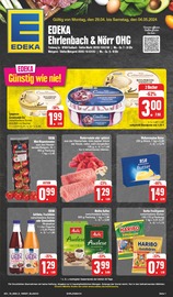 Aktueller EDEKA Supermarkt Prospekt in Hasloch und Umgebung, "Wir lieben Lebensmittel!" mit 24 Seiten, 29.04.2024 - 04.05.2024