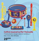 Coffret musical La Pat’ Patrouille - La Grande Récré Coffret musical La Pat’ Patrouille à 25,99 € dans le catalogue La Grande Récré