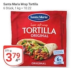 Wrap Tortilla Original Angebote von Santa Maria bei GLOBUS Siegen für 3,79 €