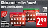 Lithium-Knopfzellen*, im EDEKA Prospekt Lithium-Knopfzellen*, von Gut & Günstig im aktuellen EDEKA Prospekt für 2,99 €