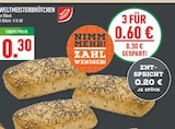 Aktuelles Weltmeisterbrötchen Angebot bei Marktkauf in Essen ab 0,30 €