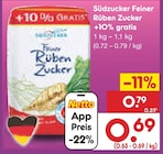 Aktuelles Feiner Rüben Zucker Angebot bei Netto Marken-Discount in Jena ab 0,69 €