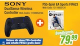DualSense Wireless Controller + PS5-Spiel EA Sports FIFA23 Angebote von Sony bei expert Frankfurt für 79,99 €