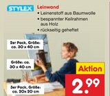 Leinwand Angebote von Stylex bei Netto Marken-Discount Wolfenbüttel für 2,99 €