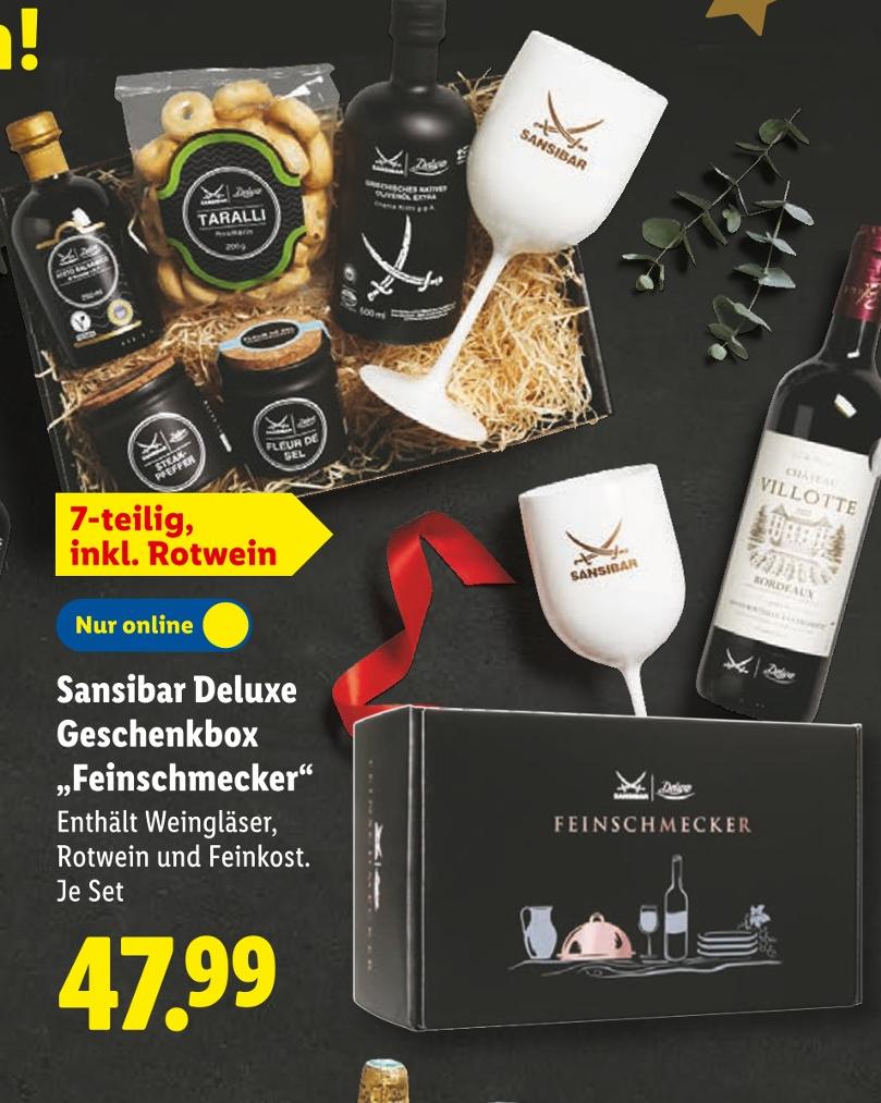 Deluxe Geschenkbox Feinschmecker