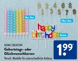 Aktuelle Kerzen Angebote bei ALDI SÜD in Duisburg Aktuelles Geburtstags- oder Glückwunschkerzen Angebot bei ALDI SÜD in Duisburg ab 1,99 €