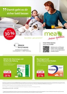 mea - meine apotheke Prospekt für Oederan mit 4 Seiten mea - meine apotheke Prospekt für Oederan: Unsere Januar-Angebote, 4 Seiten, 01.01.2022 - 31.01.2022