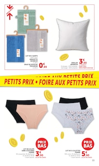 Promotion Lingerie dans le prospectus Super U, valable du 08/09/2026 au 20/09/2026 Promo Lingerie dans le catalogue Super U du moment à la page 33