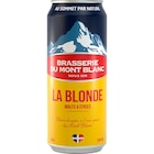 Bière blonde - MONT BLANC en promo chez Carrefour Market Bière blonde - MONT BLANC dans le catalogue Carrefour Market