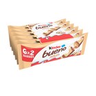 Barres Chocolatées Blanc - KINDER BUENO WHITE - Carrefour Market à Béziers Barres Chocolatées Blanc - KINDER BUENO WHITE en promo chez Carrefour Market Béziers à 4,69 €