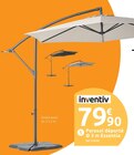 Promo Parasol déporté Ø 3 m Essentia à 79,90 € dans le catalogue Mr.Bricolage à Cannes