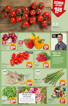 Tomaten im REWE Prospekt "Dein Markt" mit 30 Seiten (Mönchengladbach)