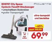 Cyclonic Facelift Staubsauger bei Netto Marken-Discount in Herne Cyclonic Facelift Staubsauger im Angebot bei Netto Marken-Discount Herne für 69,99 €