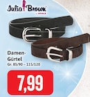 Damen-Gürtel Angebote von Julia Brown bei Kaufhaus Stolz Greifswald für 7,99 €