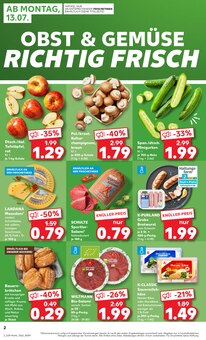 Kaufland Königs Wusterhausen Prospekt der aktuellen Woche, gültig von 13.07.2026 bis 15.07.2026 Aktueller Kaufland Königs Wusterhausen Prospekt "Hier bin ich richtig" mit 65 Seiten