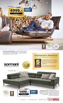 Sofa im Segmüller Prospekt "Wohndesign - Inspirierende Ideen für ihr Zuhause" mit 20 Seiten (Frankfurt (Main))