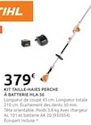 Kit taille-haies perche à batterie hla 56 à Rural Master dans Seilhan Kit taille-haies perche à batterie hla 56 à Rural Master dans Seilhan