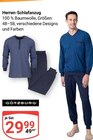 Herren-Schlafanzug im Angebot bei GLOBUS in Neubrandenburg Herren-Schlafanzug Angebote von Götzburg bei GLOBUS Neubrandenburg für 29,99 €