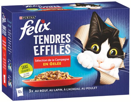 FELIX Tendres effilés en gelée