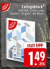 Collegeblock Angebote von Gut & Günstig bei EDEKA Löhne für 1,49 €