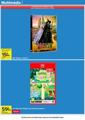 Nintendo Switch en promo dans le catalogue Carrefour à la page 61