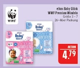Baby Glück WWF Premium Windeln Größe 3-7 Angebote von elkos bei Marktkauf Leipzig für 4,79 €