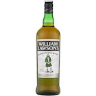 Blended Scotch Whisky - WILLIAM LAWSON'S - Carrefour Blended Scotch Whisky - WILLIAM LAWSON'S à 16,11 € dans le catalogue Carrefour
