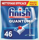 Tablettes lave-vaisselle Quantum All in 1 Parfum Frais X46 - Finish - Intermarché à Angers Tablettes lave-vaisselle Quantum All in 1 Parfum Frais X46 - Finish en promo chez Intermarché Angers à 2,87 €
