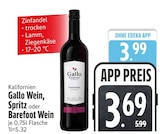 Wein, Spritz im Angebot bei EDEKA in Germering Wein, Spritz Angebote von Gallo bei EDEKA Germering für 3,69 €