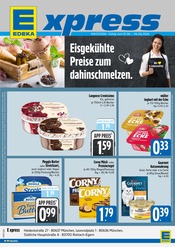 E xpress Supermarkt Prospekt der aktuellen Woche mit 4 Seiten, gültig von 01.06.2026 bis 06.06.2026, in Germaringen und Umgebung Aktueller E xpress Supermarkt Prospekt in Germaringen und Umgebung, "Wir lieben Lebensmittel." mit 4 Seiten, 01.06.2026 - 06.06.2026
