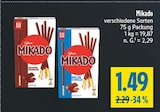diska - Mikado Zartbitterschokolade Angebot im Prospekt Mikado Zartbitterschokolade bei diska im Prospekt "" für 1,49 €