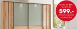 Armoire à portes coulissantes en promo chez Möbel Martin Thionville à 599,00 €