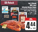 Aktuelle Steak Angebote bei EDEKA in Erlangen Aktuelles BBQ's Best Schweine Nacken Steaks Angebot bei EDEKA in Erlangen ab 4,44 €