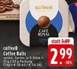 Coffee Balls im Angebot bei E center in Neuss Coffee Balls Angebote von coffeeB bei E center Neuss für 2,99 €