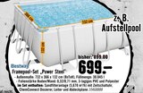 Framepool-Set „Power Steel“ im Hornbach Prospekt Framepool-Set „Power Steel“ von Bestway im aktuellen Hornbach Prospekt für 699,00 €