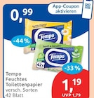 Feuchtes Toilettenpapier von Tempo für 0,99 € bei budni im Angebot Feuchtes Toilettenpapier von Tempo im aktuellen budni Prospekt