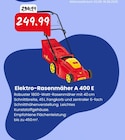 Elektro-Rasenmäher A 400 E im Angebot bei Profi-Baumarkt Eifel in Euskirchen Elektro-Rasenmäher A 400 E Angebote bei Profi-Baumarkt Eifel Euskirchen für 249,99 €