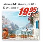 Leinwandbild Veranda Angebote bei Möbel AS Pirmasens für 19,95 €