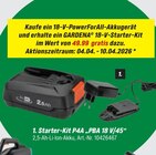 Aktuelles Starter-Kit P4A „PBA 18 V/45“ Angebot bei toom Baumarkt in Dresden