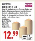 Outdoor-LED-Kerzen-Set Angebote von EDEKA zuhause bei Marktkauf Münster für 12,99 €