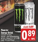 Energy Drink Angebote von Monster bei EDEKA Herne für 0,89 €