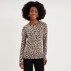 La Halle Fougères - Promo Pull col rond manches longues beige femme Promo Pull col rond manches longues beige femme à 11,19 € dans le catalogue La Halle à Fougères