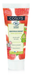 NaturéO Bois-Colombes - Dentifrice enfant fraise Promo Dentifrice enfant fraise dans le catalogue NaturéO "Estivalement BIO" à Bois-Colombes